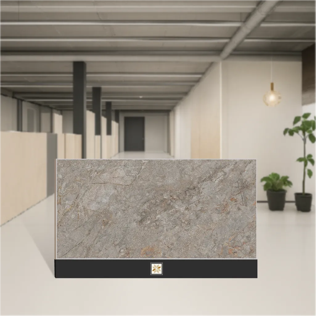 Vitrified Prisma Natural Marbles & Stones Glossy Rectangular Tiles TL-9175-C (4x2 feet | 9 mm)