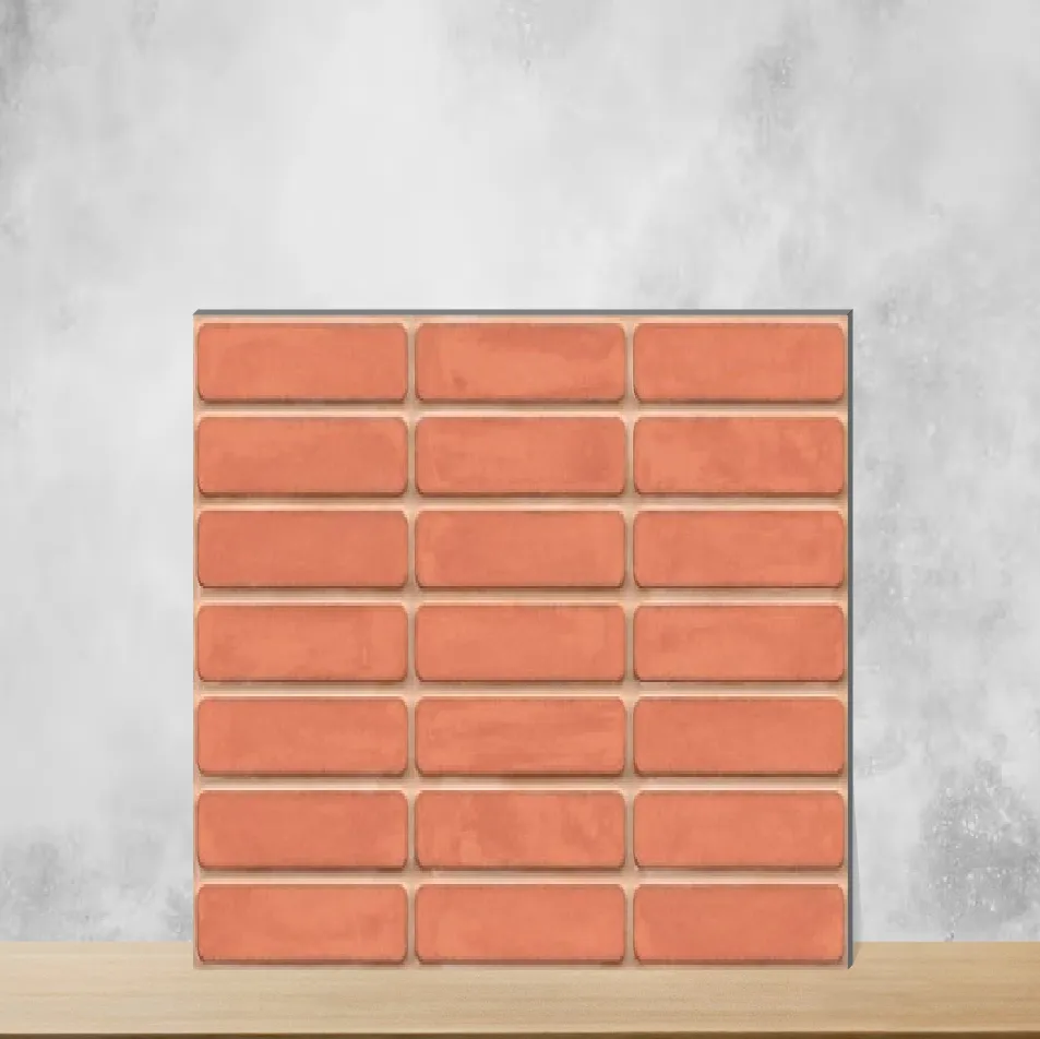 Ceramic Mitica Red Matt Rectangular Tiles TL-9194-F (24x12 inch | 8 mm)