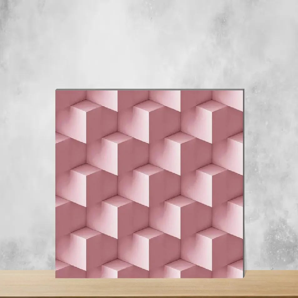 Ceramic Geometric & Abstracts Glossy Rectangular Tiles TL-9225-B (18x12 inch | 8 mm)