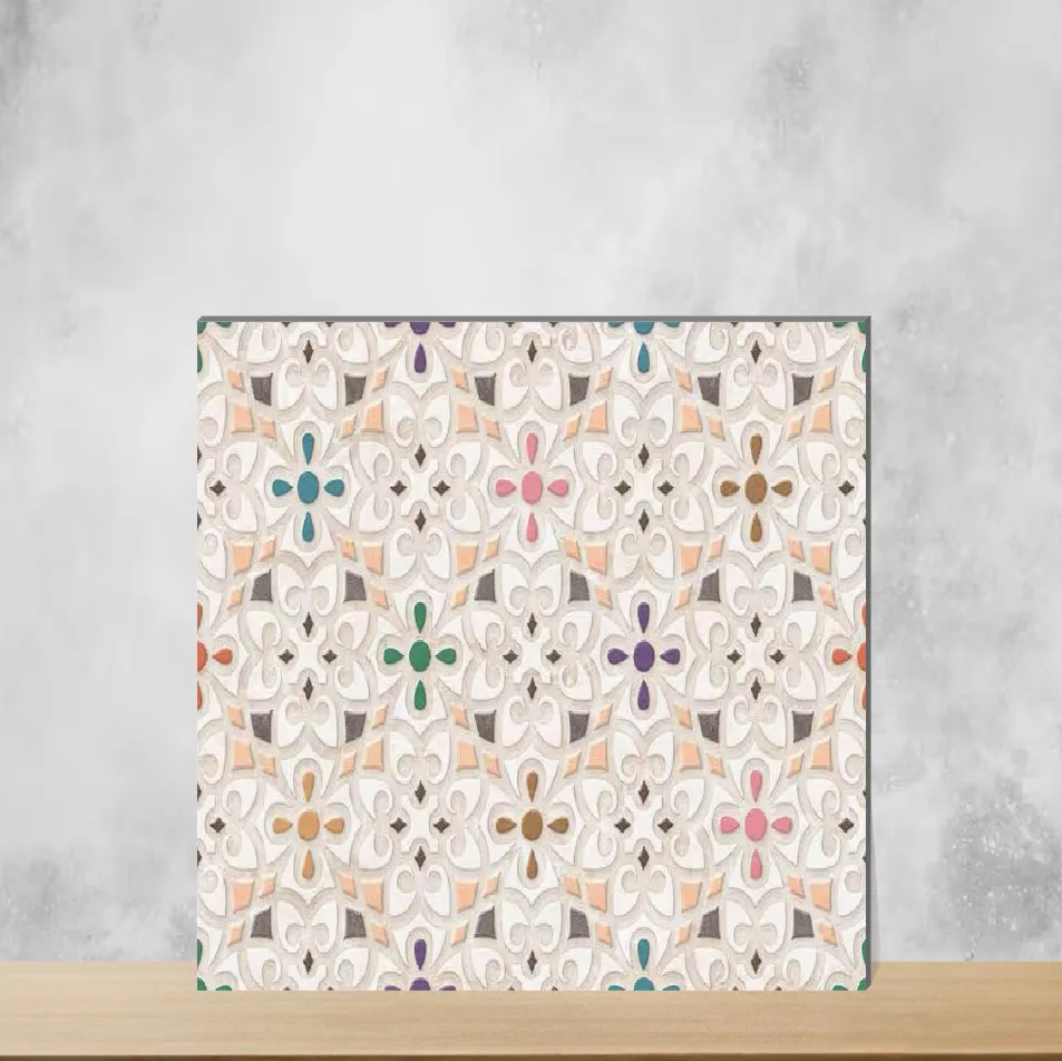 Ceramic Highlighter Tiles Glossy Rectangular Tiles TL-9235-D (18x12 inch | 8 mm)