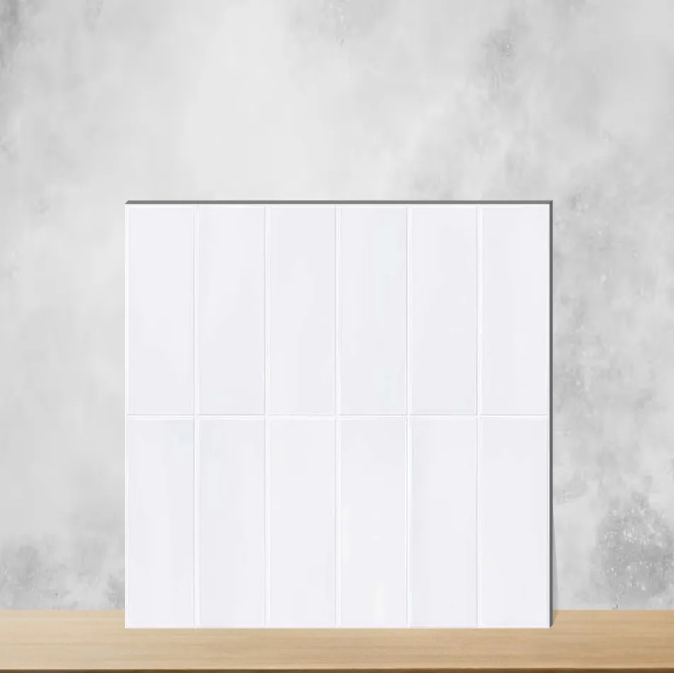 Ceramic Evolve Milky Glossy Square Tiles TL-9314-F (12x12 inch | 9.5 mm)