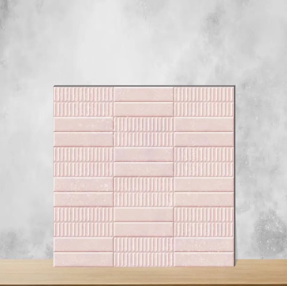 Ceramic Grand Veletin Punch Textures Glossy Square Tiles TL-9305-E (12x12 inch | 9.5 mm)