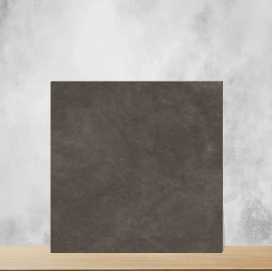 Vitrified Glitter Coffee Marbles & Stones Matt Square Tiles TL-9160-G (16x16 inch | 12 mm)