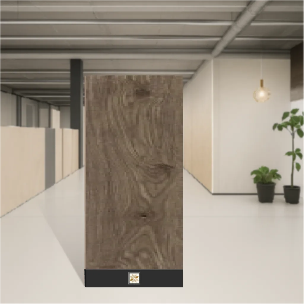 Vitrified Savana Teak Wooden Effect Matt Rectangular Tiles TL-9547-G (48x8 inch | 9 mm)