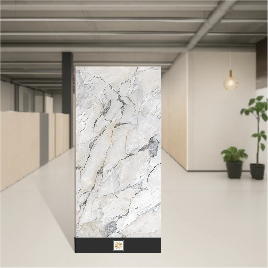 Vitrified Prestige Royal Camouflage Marbles & Stones Matt Rectangular Tiles TL-9617 (4x2 feet | 9 mm)