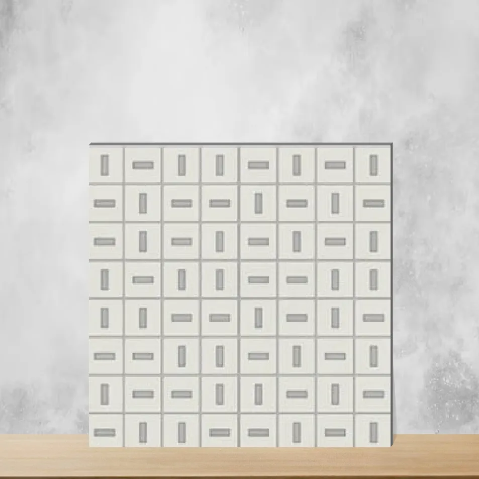 Ceramic Coconut Drift Moroccans Matt Square Tiles TL-9705 (12x12 inch | 10 mm)