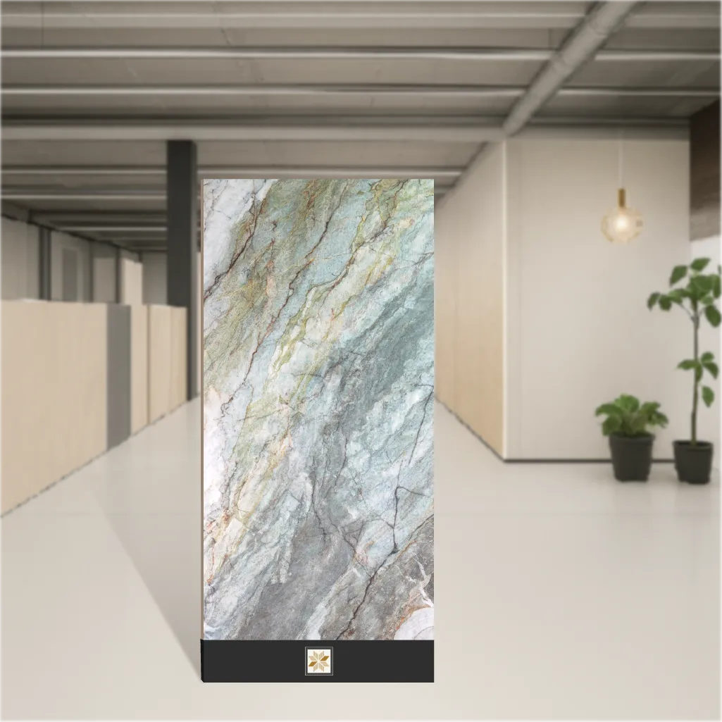 Vitrified Alps Glitter Punch Textures Matt Rectangular Tiles TL-979 (4x2 feet | 9 mm)