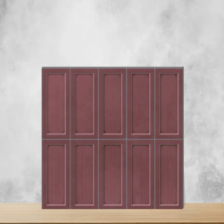 Ceramic Lustrous Grape Glossy Square Tiles TL-9886-C (12x12 inch | 9 mm)