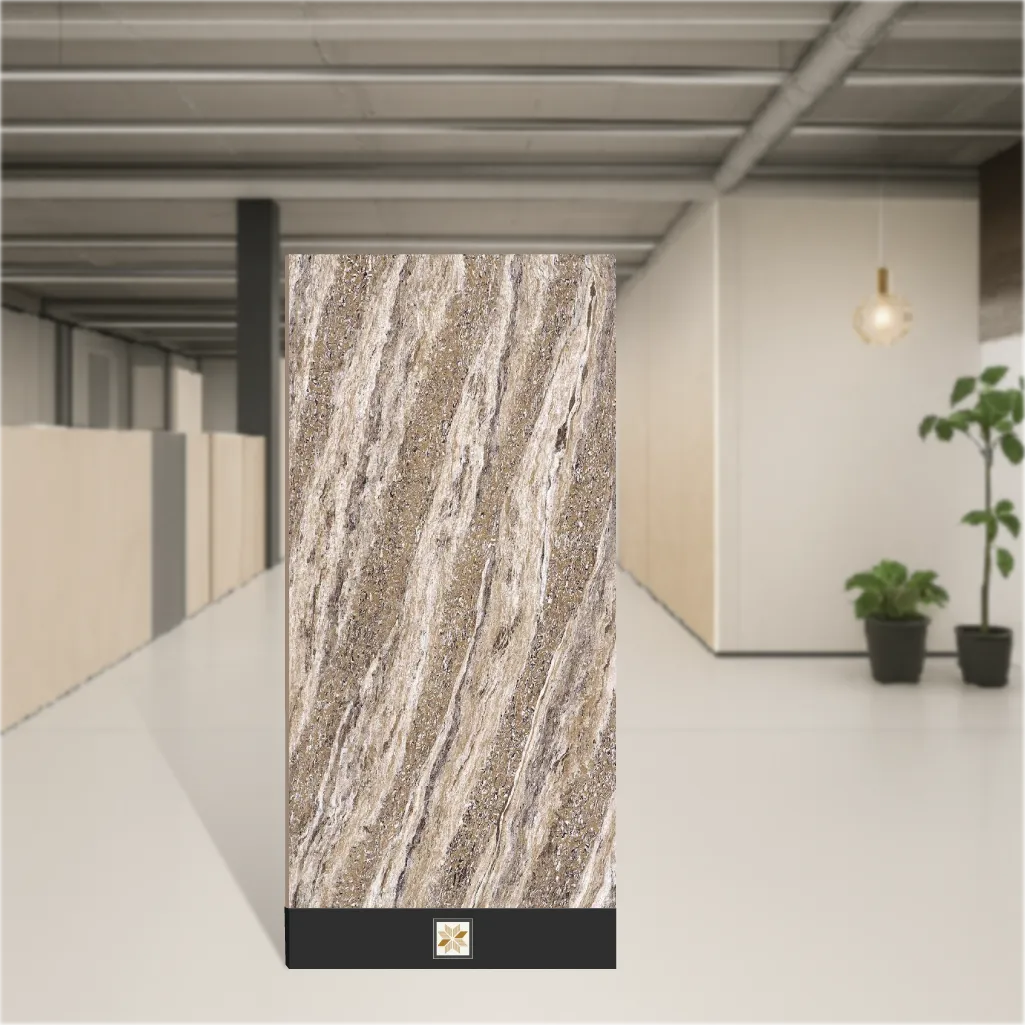 Marbles & Stones Rectangular Tiles TL-9933 (4x2 feet | 9.5 mm)