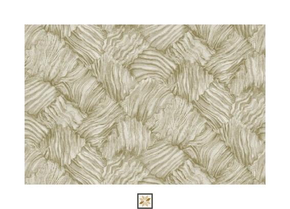 Beige Pattern Wallpaper (533.4 inches width) : WP-25247-B