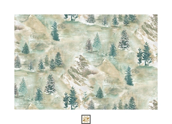 Multi Colour Nature Wallpaper (533.4 inches width) : WP-25214-E