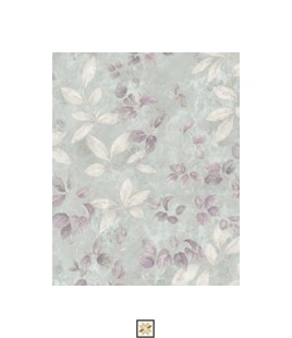Grey Flower Wallpaper (533.4 inches width) : WP-25296-C