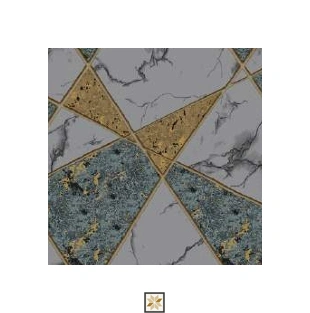 Grey Shapes Wallpaper (533.4 inches width) : WP-25301-D