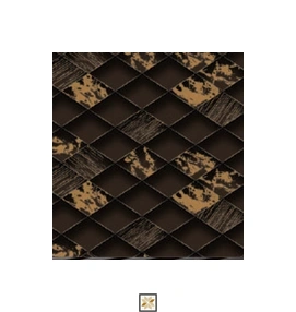 Brown Shapes Wallpaper (533.4 inches width) : WP-25309-C