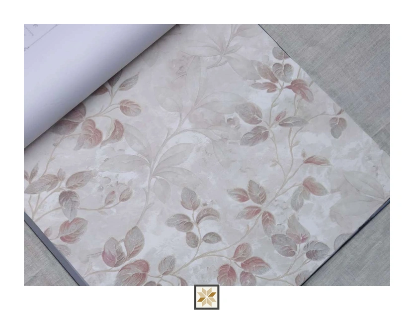 Cream Flower Wallpaper (533.4 inches width) : WP-25438-C