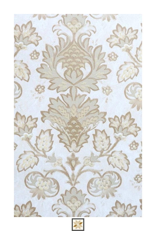 Multi Colour Flower Wallpaper (533.4 inches width) : WP-25391-C