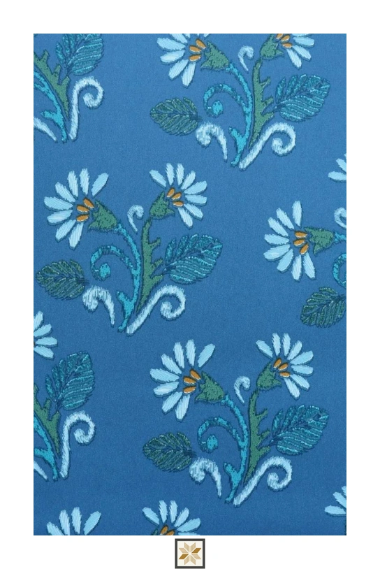 Multi Colour Flower Wallpaper (533.4 inches width) : WP-25394-E
