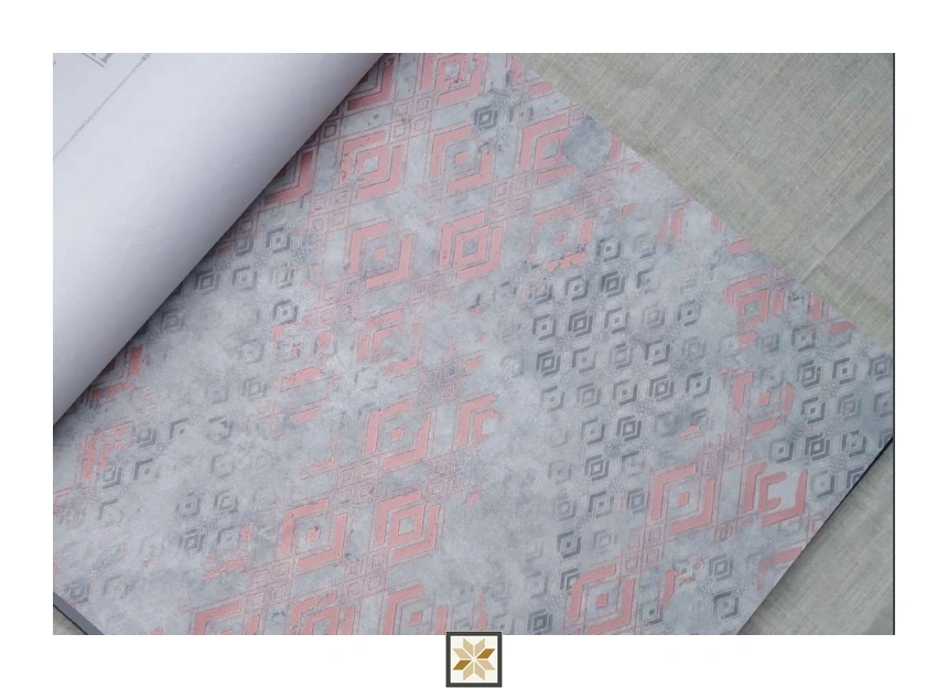 Grey Pattern Wallpaper (533.4 inches width) : WP-25441-D