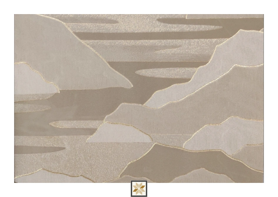 Beige Textured Non Woven Wallpaper (533.4 inches width) : WP-25470