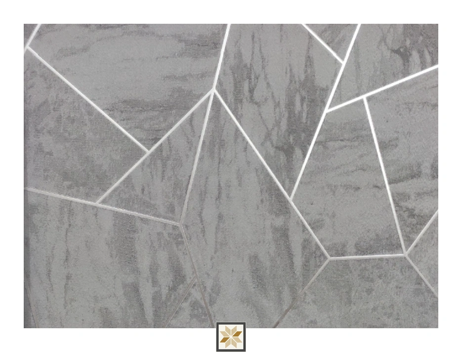 Grey Textured Non Woven Wallpaper (533.4 inches width) : WP-25471