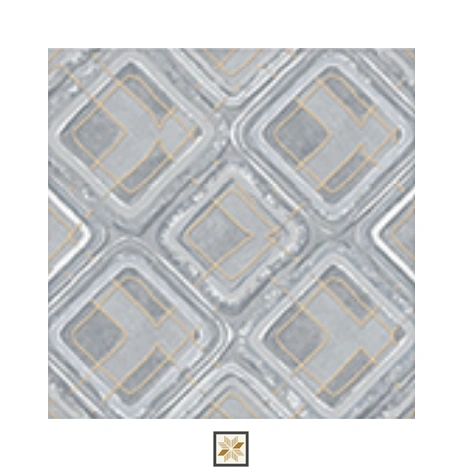 Grey Pattern Wallpaper (533.4 inches width) : WP-25562-G