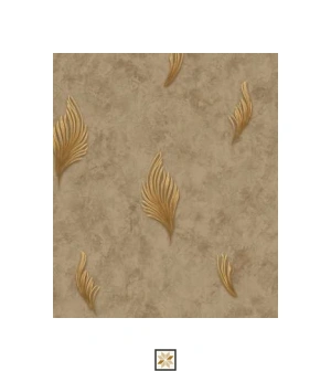 Brown Pattern Wallpaper (530 inches width) : WP-25639-C