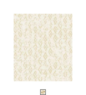 Cream Pattern Wallpaper (530 inches width) : WP-25607-C