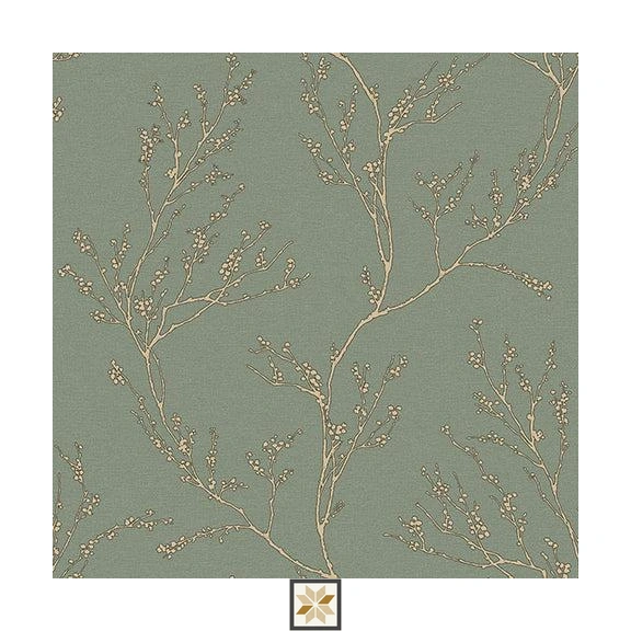 Grey Nature PVC(Vinyl) Wallpaper (1059 inches width) : WP-25653