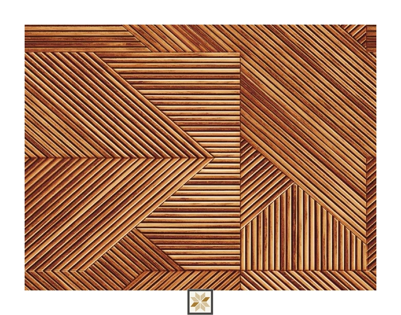 Brown Pattern Wallpaper (533.4 inches width) : WP-25685-C