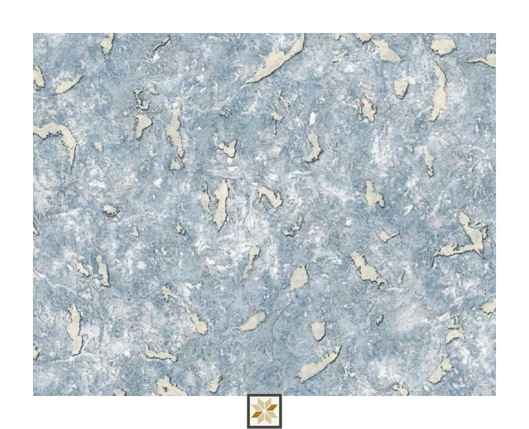 Blue Textured Wallpaper (533.4 inches width) : WP-25688-B