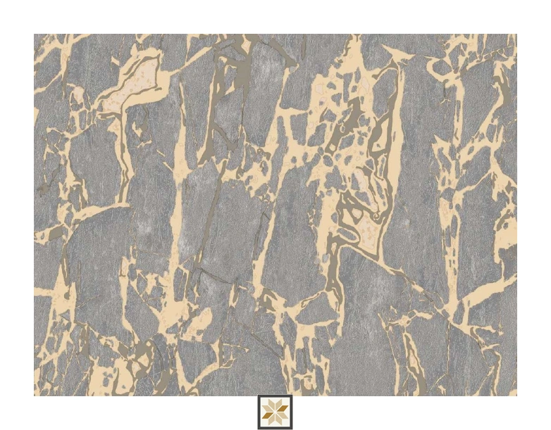 Grey Pattern Wallpaper (533.4 inches width) : WP-25696-C