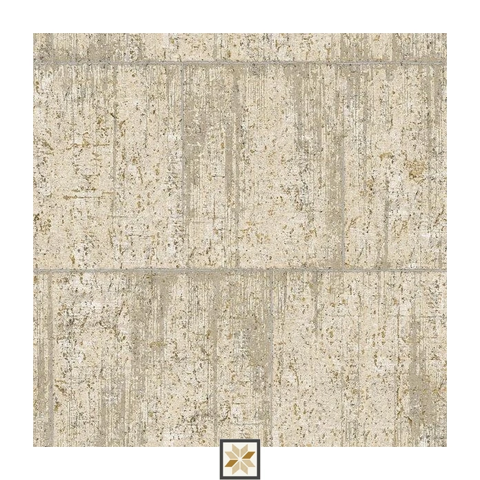 Beige Pattern PVC(Vinyl) Wallpaper (530 inches width) : WP-25797-C