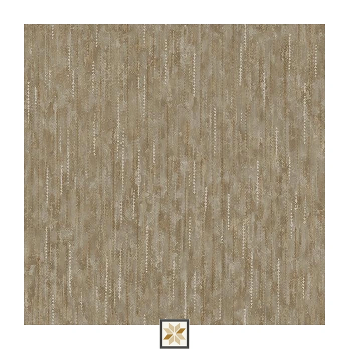 Brown Pattern PVC(Vinyl) Wallpaper (530 inches width) : WP-25753-C