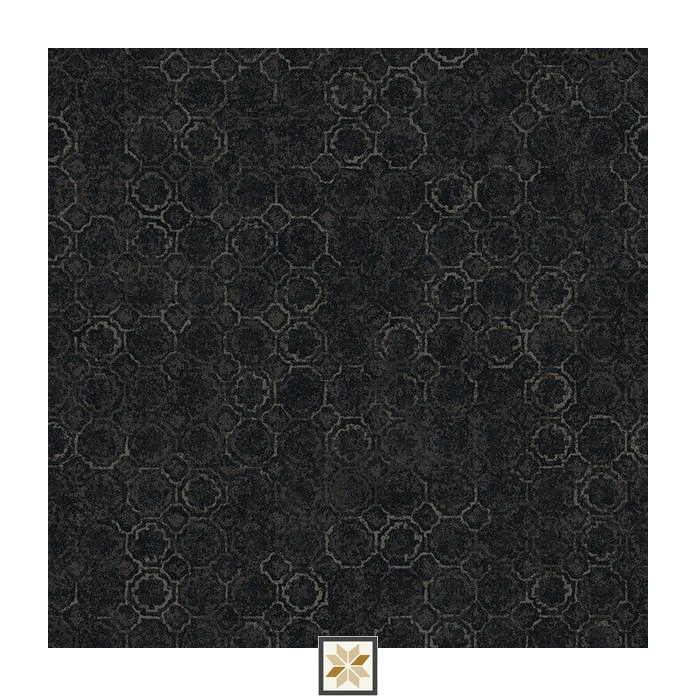 Grey Pattern PVC(Vinyl) Wallpaper (530 inches width) : WP-25802-F