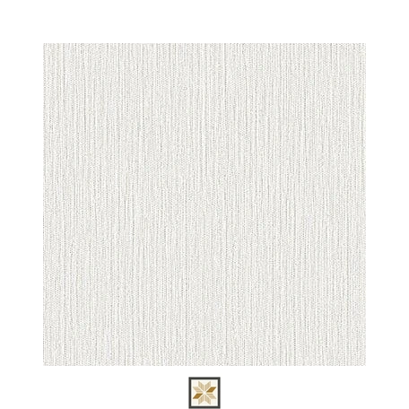 White Textured PVC(Vinyl) Wallpaper (528.3 inches width) : WP-25934-E