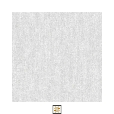 White Textured PVC(Vinyl) Wallpaper (528.3 inches width) : WP-25903-E
