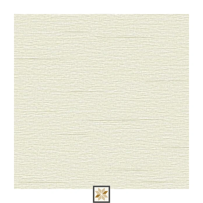 White Textured PVC(Vinyl) Wallpaper (528.3 inches width) : WP-25936-E