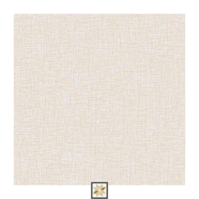 Cream Textured PVC(Vinyl) Wallpaper (528.3 inches width) : WP-25943-B