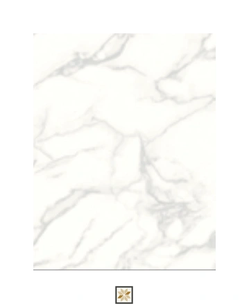 White Marble Wallpaper (1066.8 inches width) : WP-26043-D