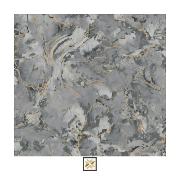 Grey Marble Wallpaper (533.4 inches width) : WP-26014