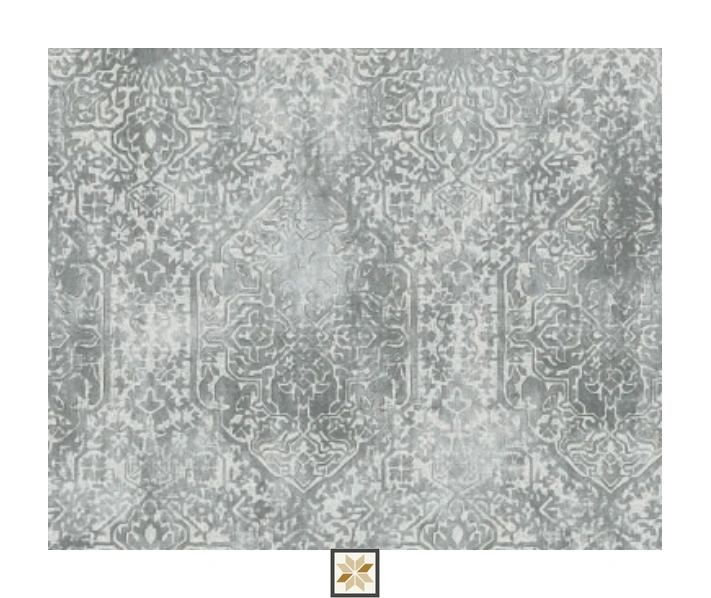 Grey Pattern Wallpaper (533.4 inches width) : WP-26184-D