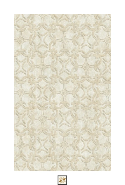 Brown Pattern Wallpaper (533.4 inches width) : WP-26176-C