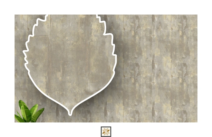 Grey Textured Wallpaper (533.4 inches width) : WP-26196-E