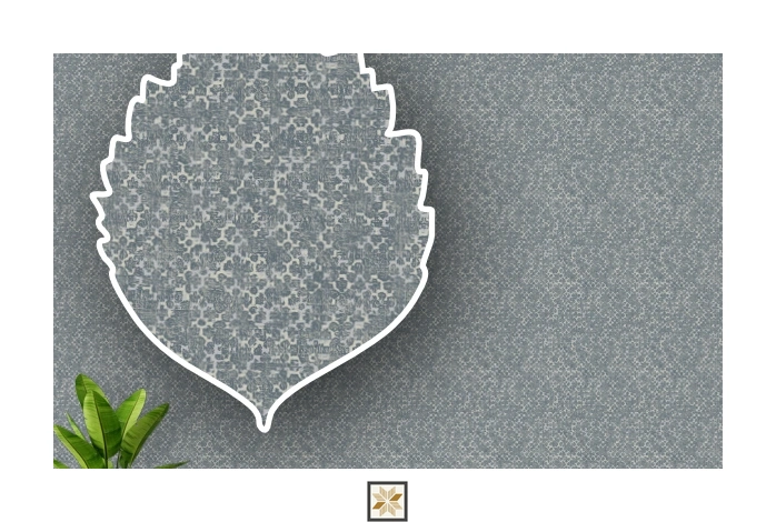 Blue Textured Wallpaper (533.4 inches width) : WP-26207-C