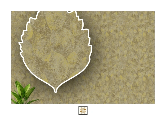 Cream Flower Wallpaper (533.4 inches width) : WP-26208-B