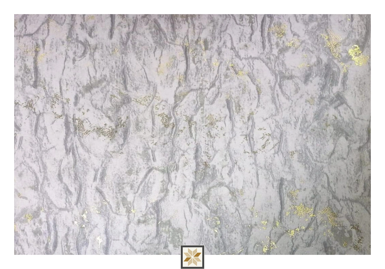 Grey Textured Non Woven Arte Muraux Wallpaper (533.4 inches width) : WP-26255