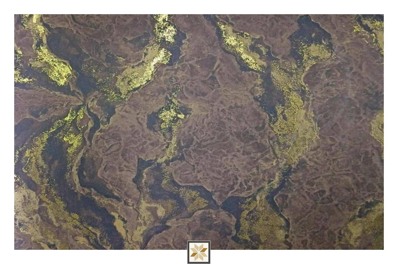 Brown Abstract Non Woven Arte Muraux Wallpaper (533.4 inches width) : WP-26292