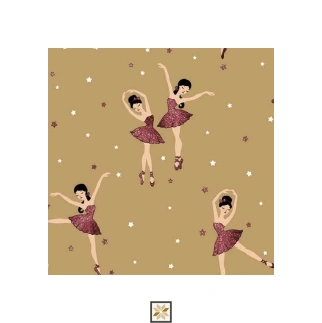 Brown Abstract Non Woven Kids Dream Wallpaper (533.4 inches width) : WP-26659