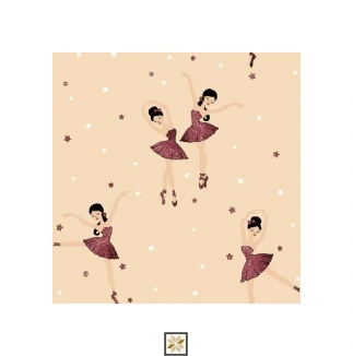 Pink Abstract Non Woven Kids Dream Wallpaper (533.4 inches width) : WP-26681