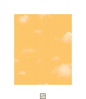 Orange Pattern Non Woven Kids Dream Wallpaper (533.4 inches width) : WP-26702